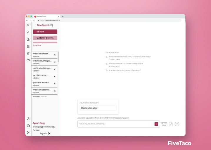 AnswerThis FiveTaco AnswerThis FiveTaco