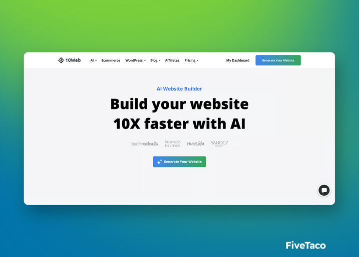 10Web | FiveTaco