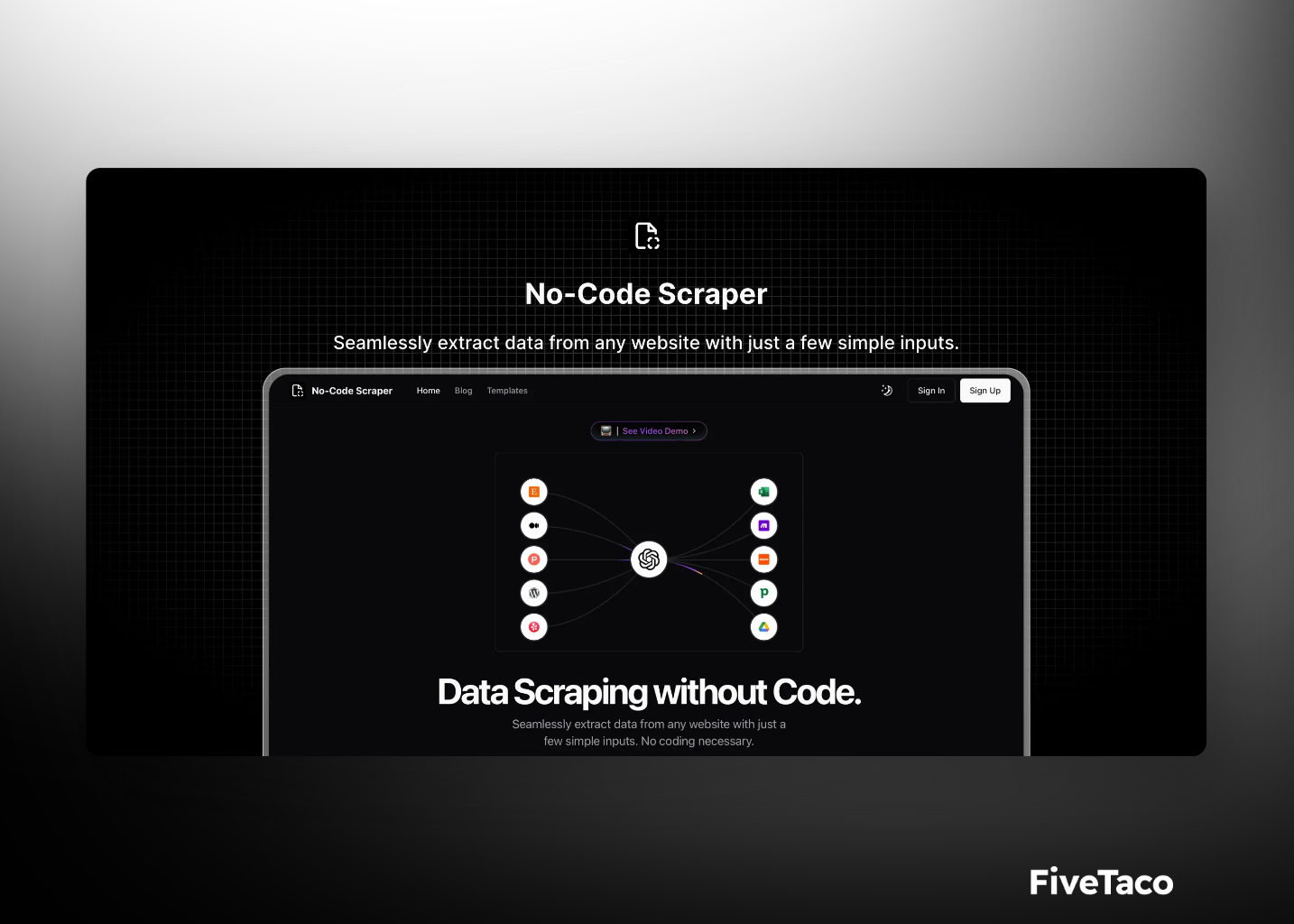No-Code Scraper