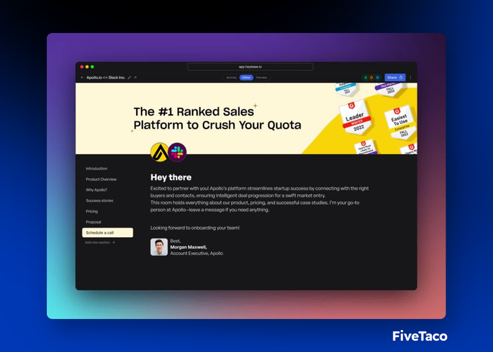 Heybase | FiveTaco