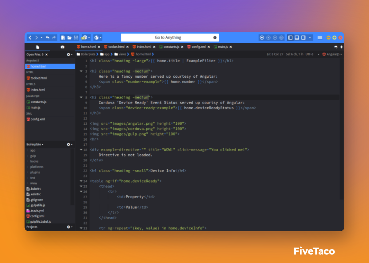 Komodo Edit | FiveTaco