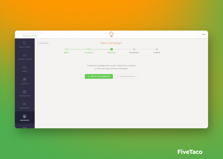 Email Sequences | FiveTaco