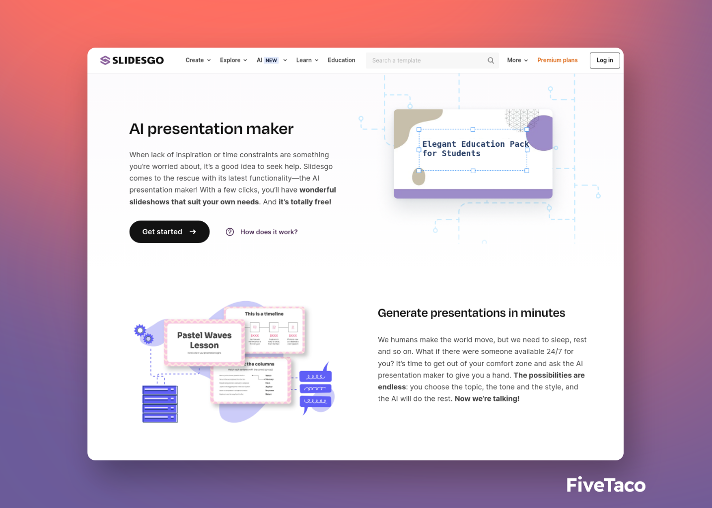 AI presentation maker