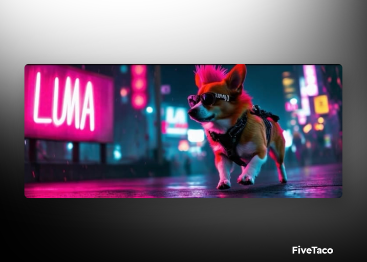 Luma Dream Machine | FiveTaco