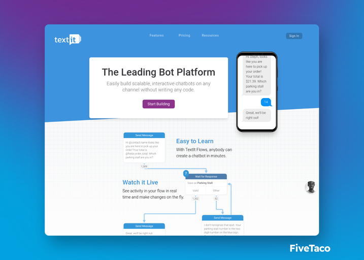 TextIt | FiveTaco