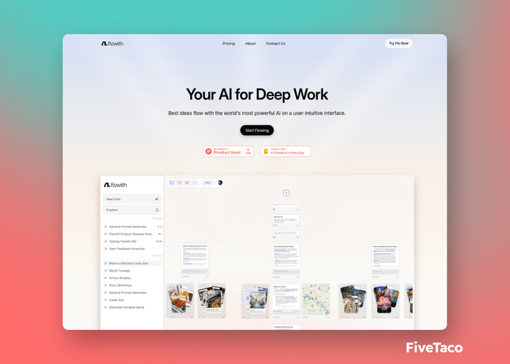 Flowith | FiveTaco
