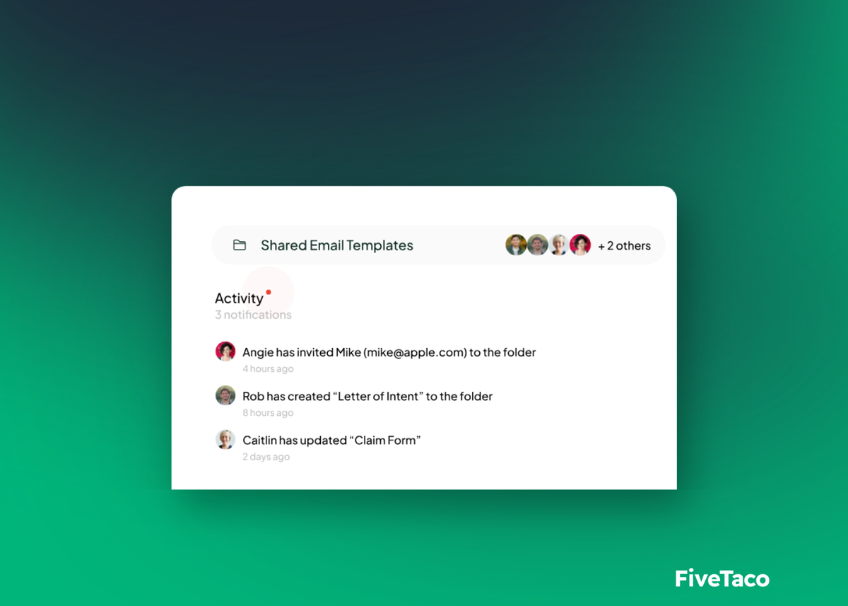 typedesk | FiveTaco