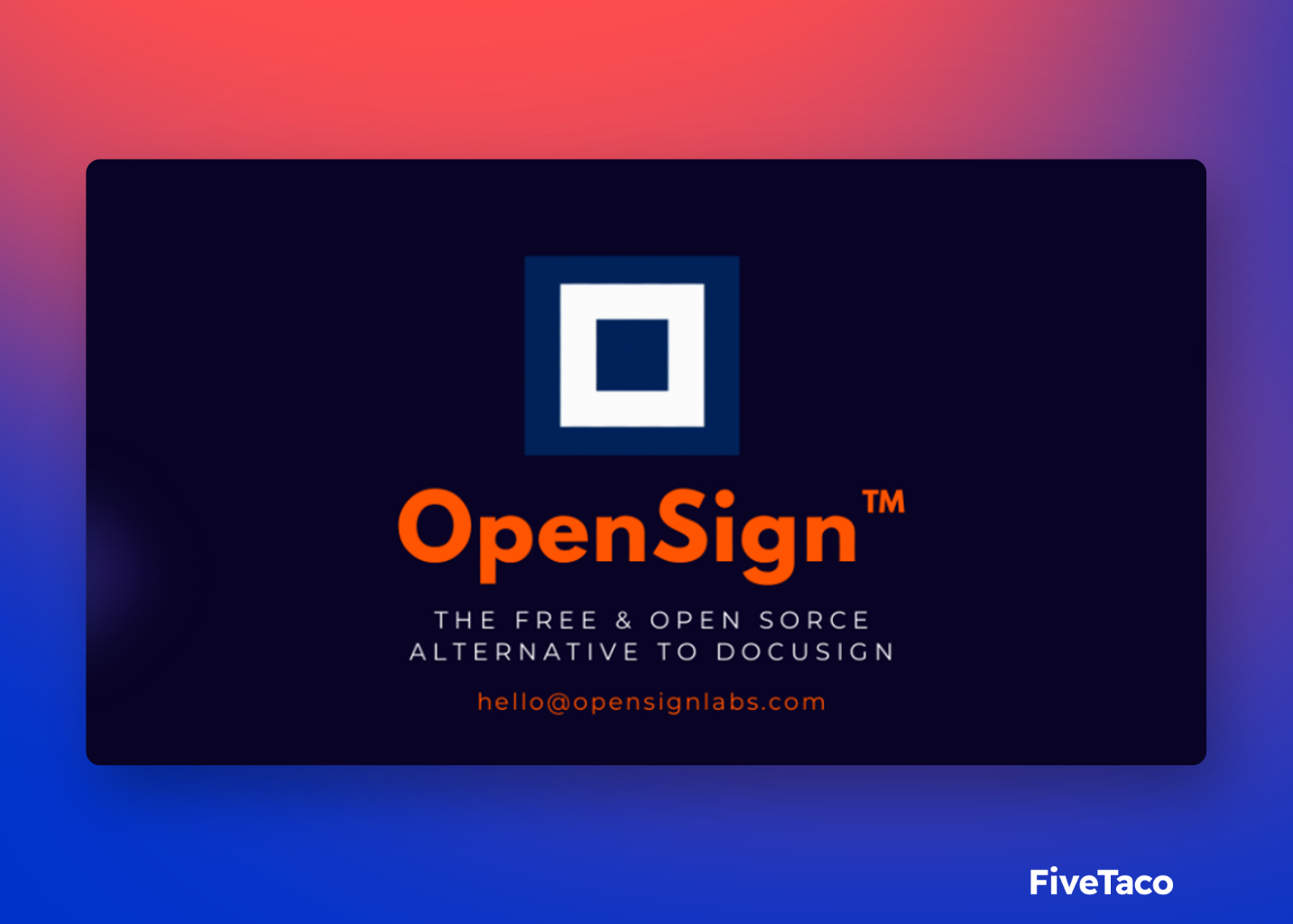 OpenSign