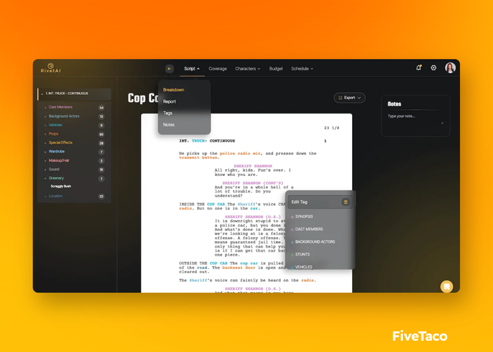 RivetAI | FiveTaco