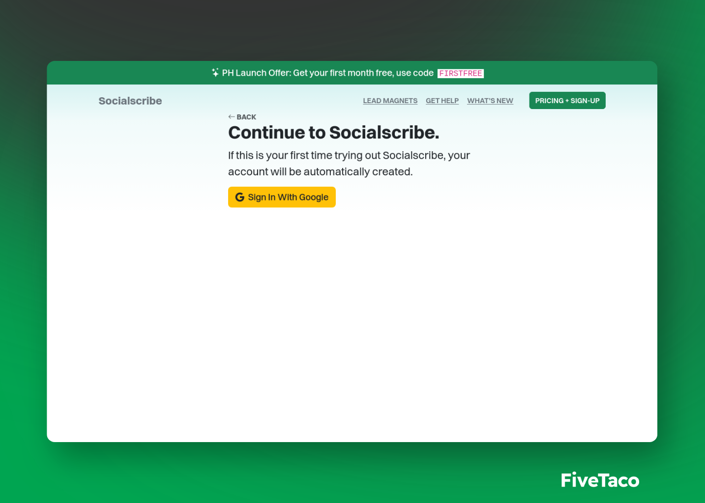 Socialscribe