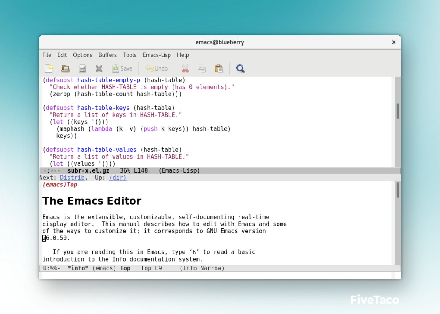 GNU Emacs