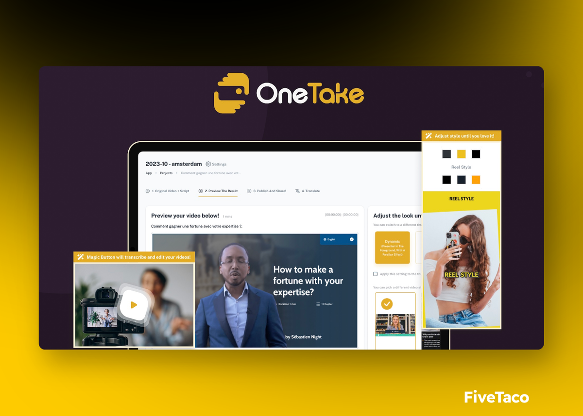 OneTake AI | FiveTaco
