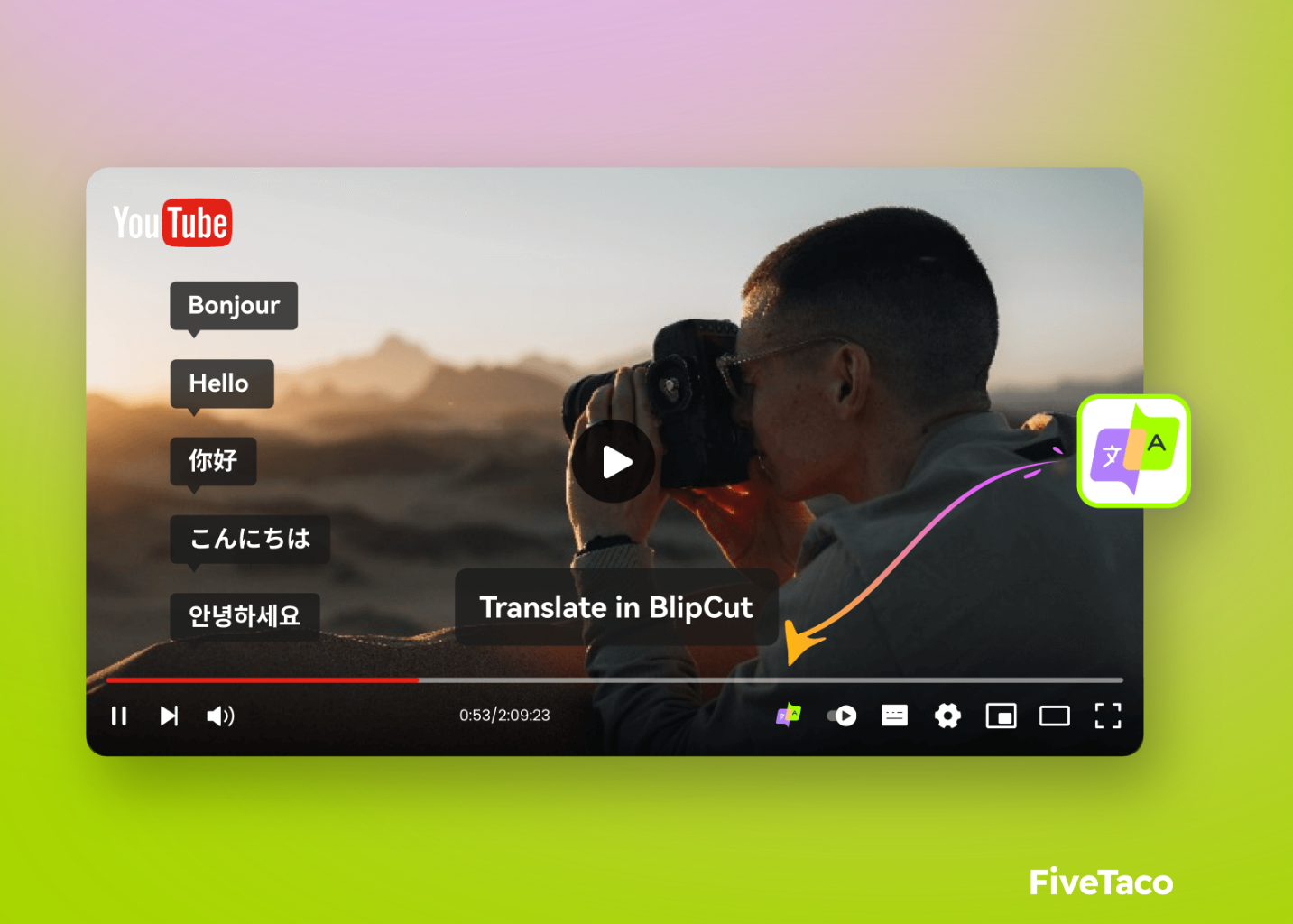 BlipCut AI Video Translator