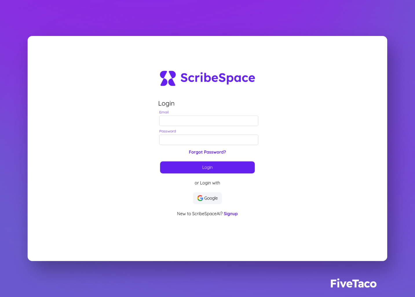 ScribeSpace