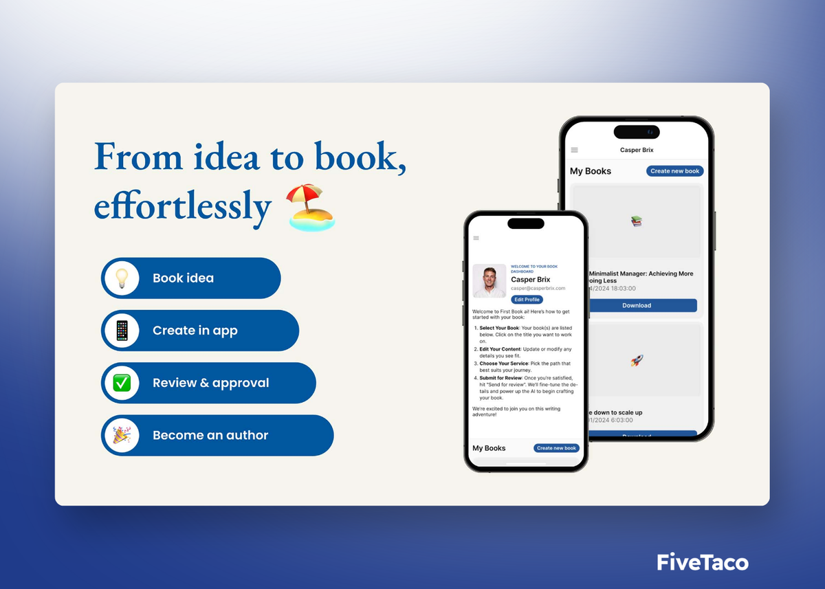 First Book ai | FiveTaco