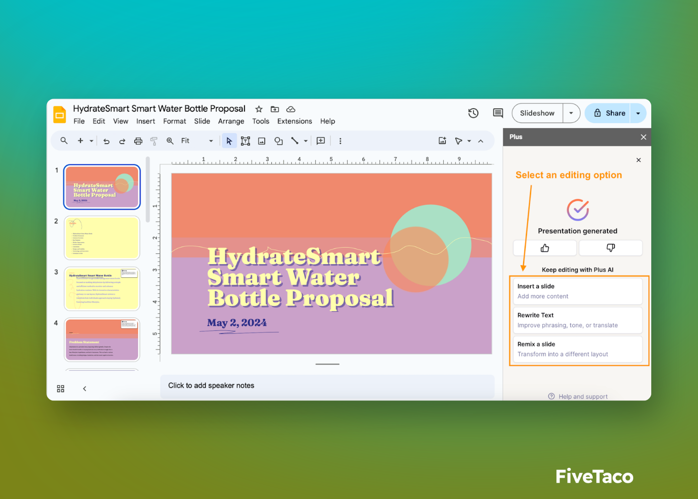 AI PowerPoint Maker