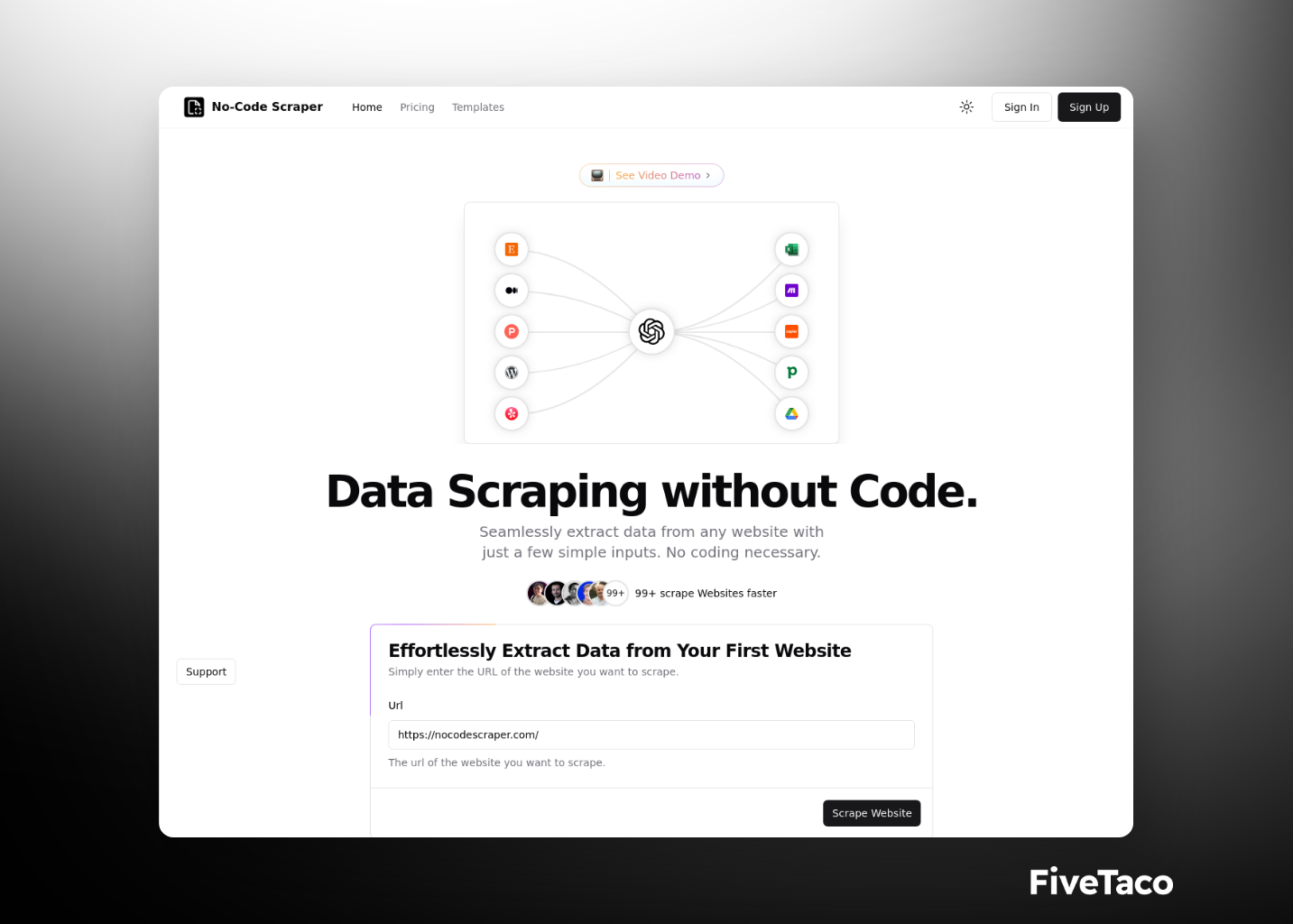 No-Code Scraper