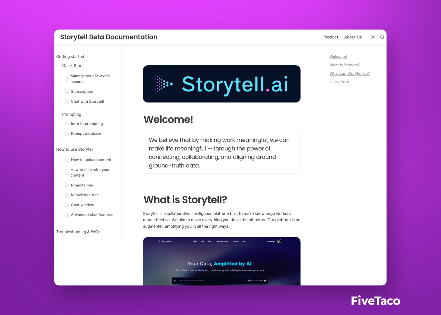 Storytell.ai SmartChat