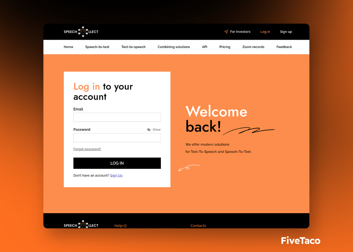 Speech Intellect | FiveTaco
