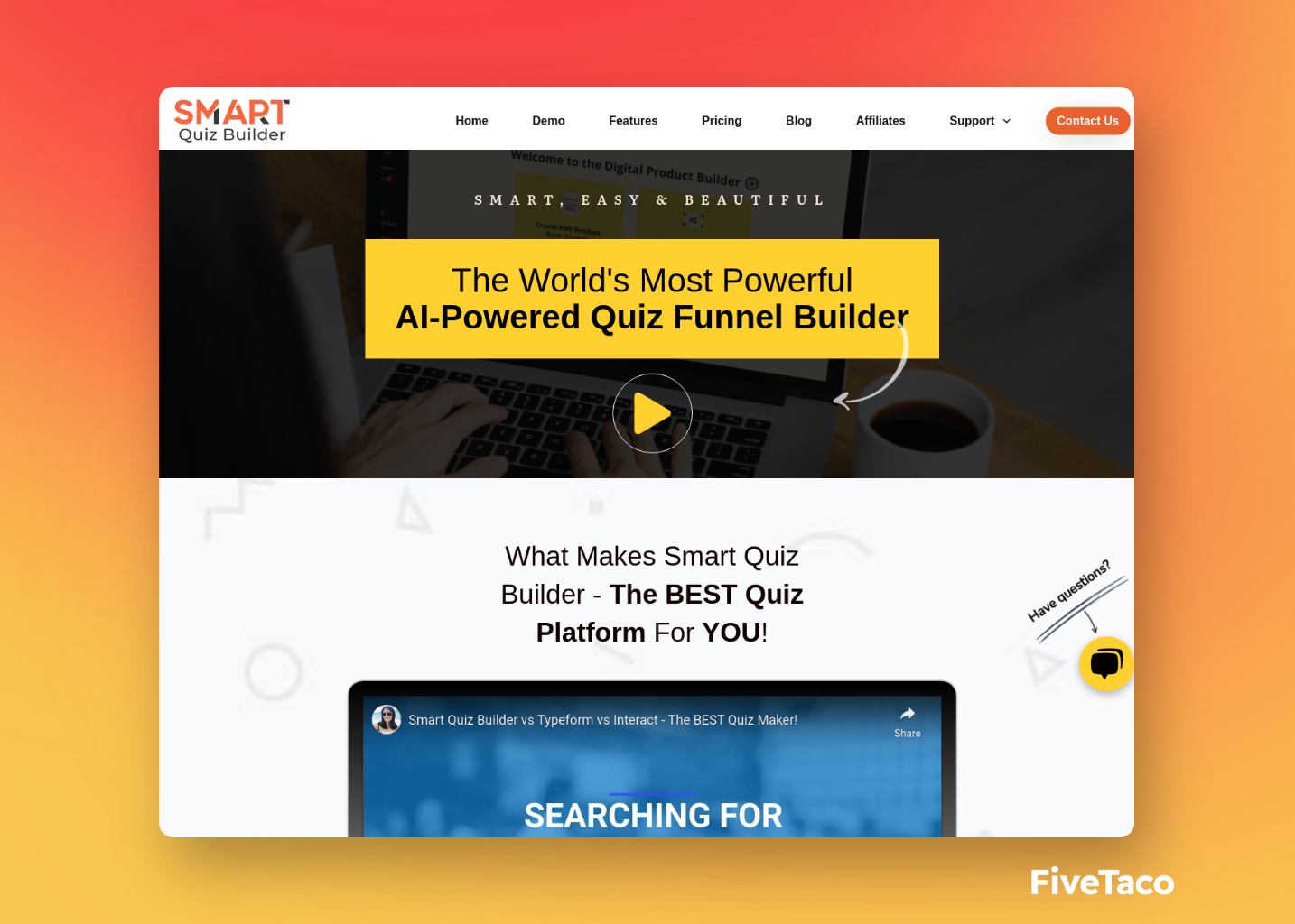 Smart Quiz Builder