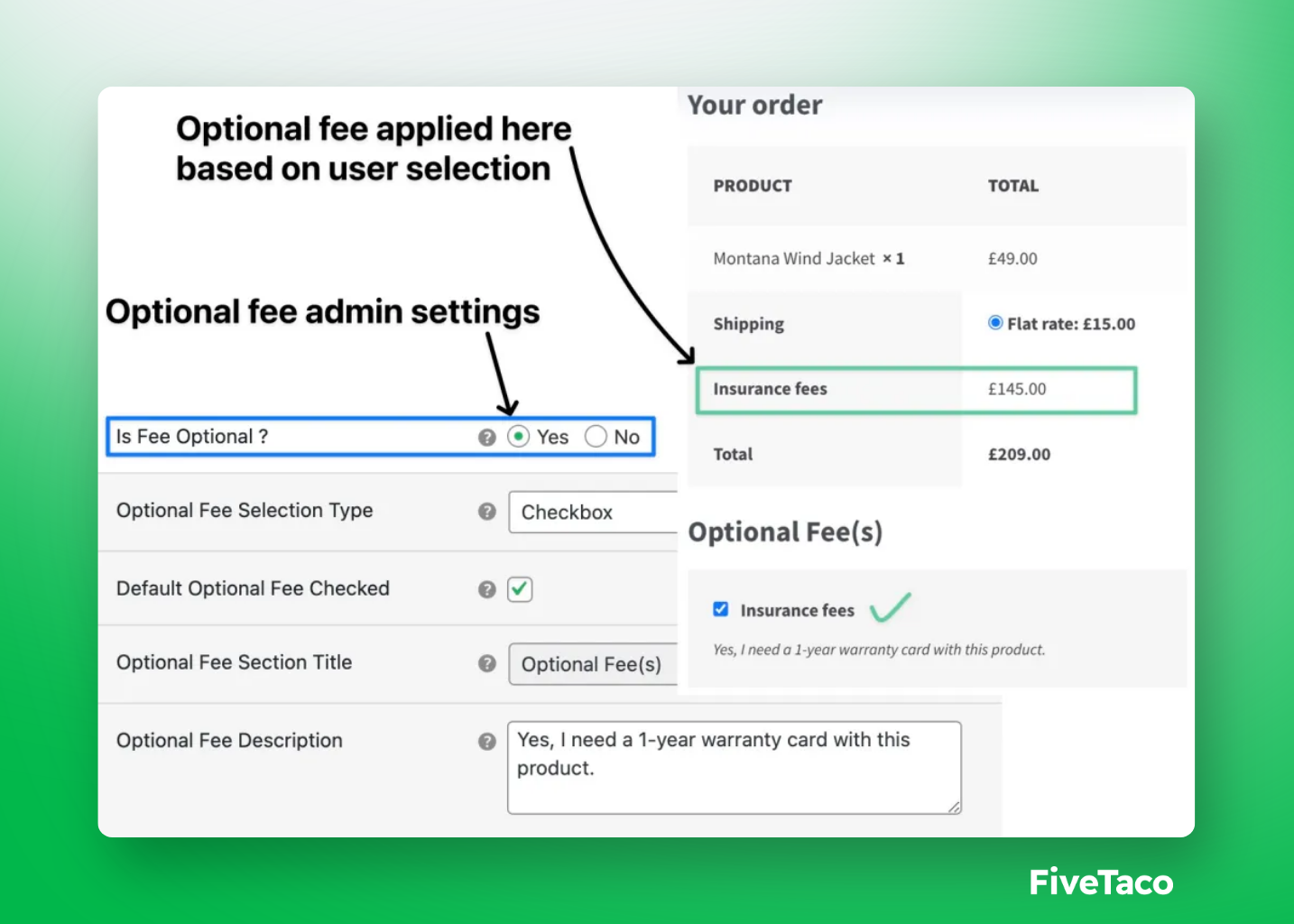 WooCommerce Extra Fees