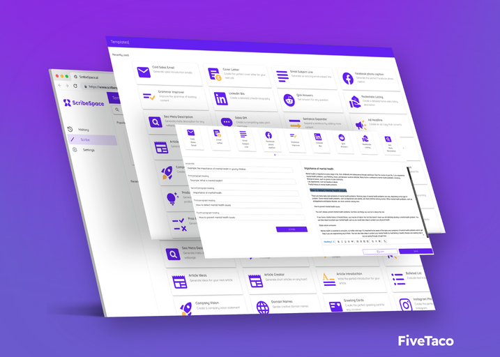 ScribeSpace | FiveTaco
