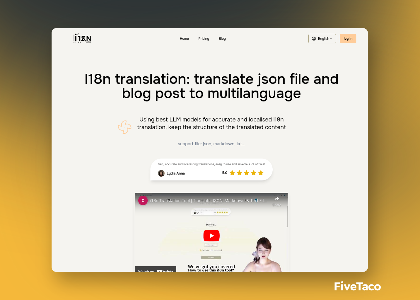 i18n translation