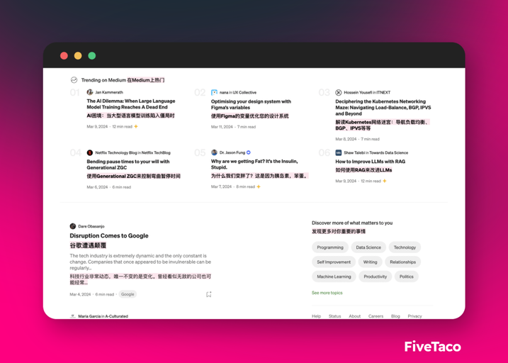 Immersive Translate | FiveTaco