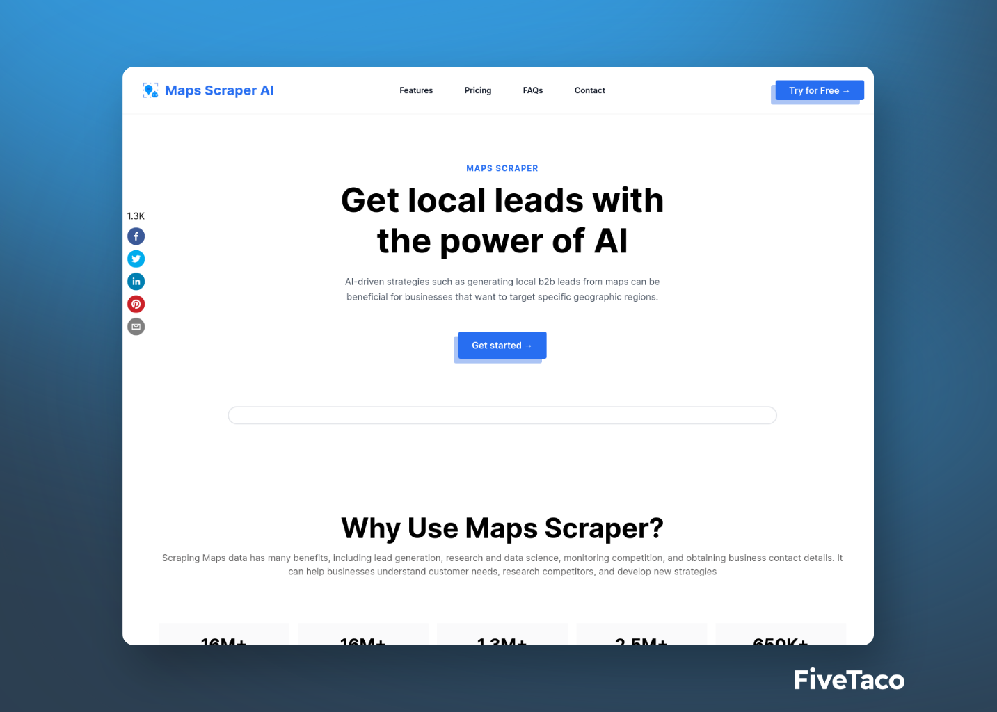 Maps Scraper AI