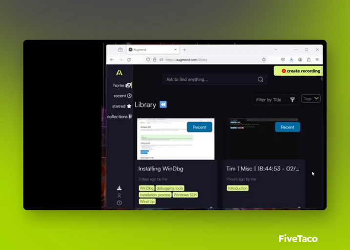 Augmend | FiveTaco