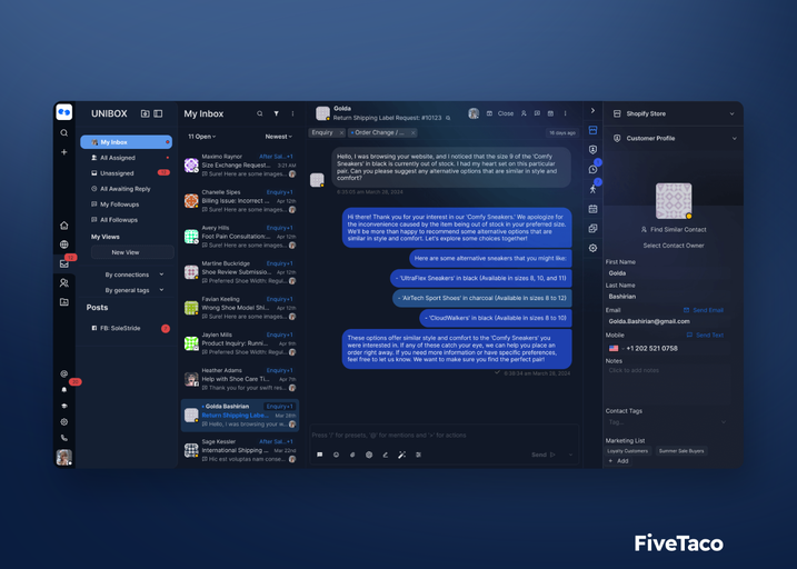ClickConnector | FiveTaco