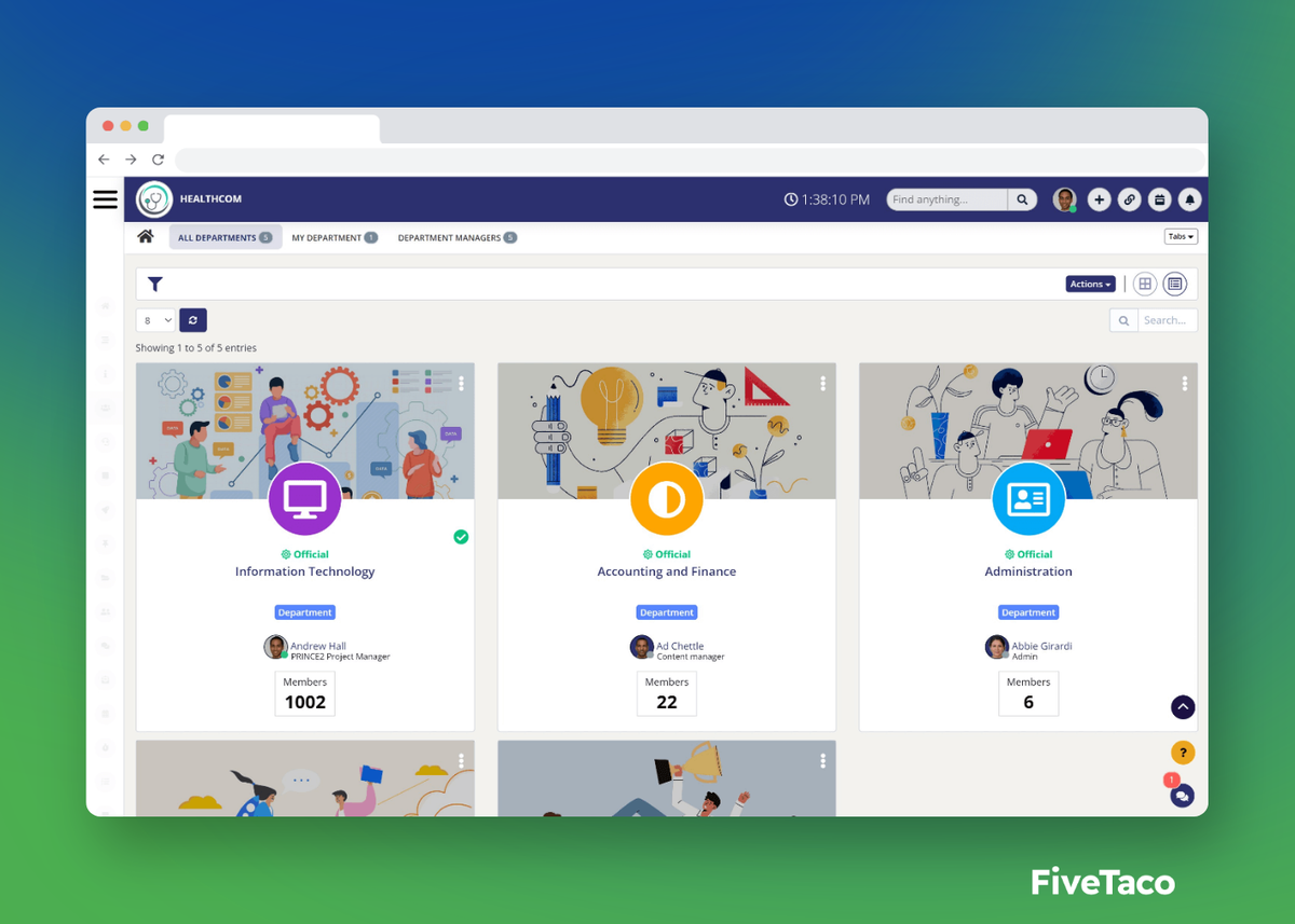 AgilityPortal | FiveTaco