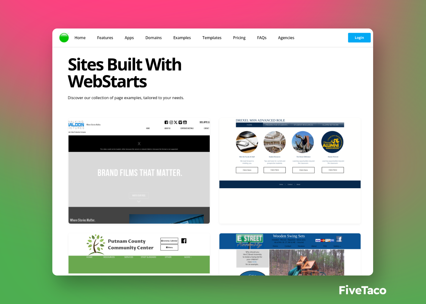 WebStarts