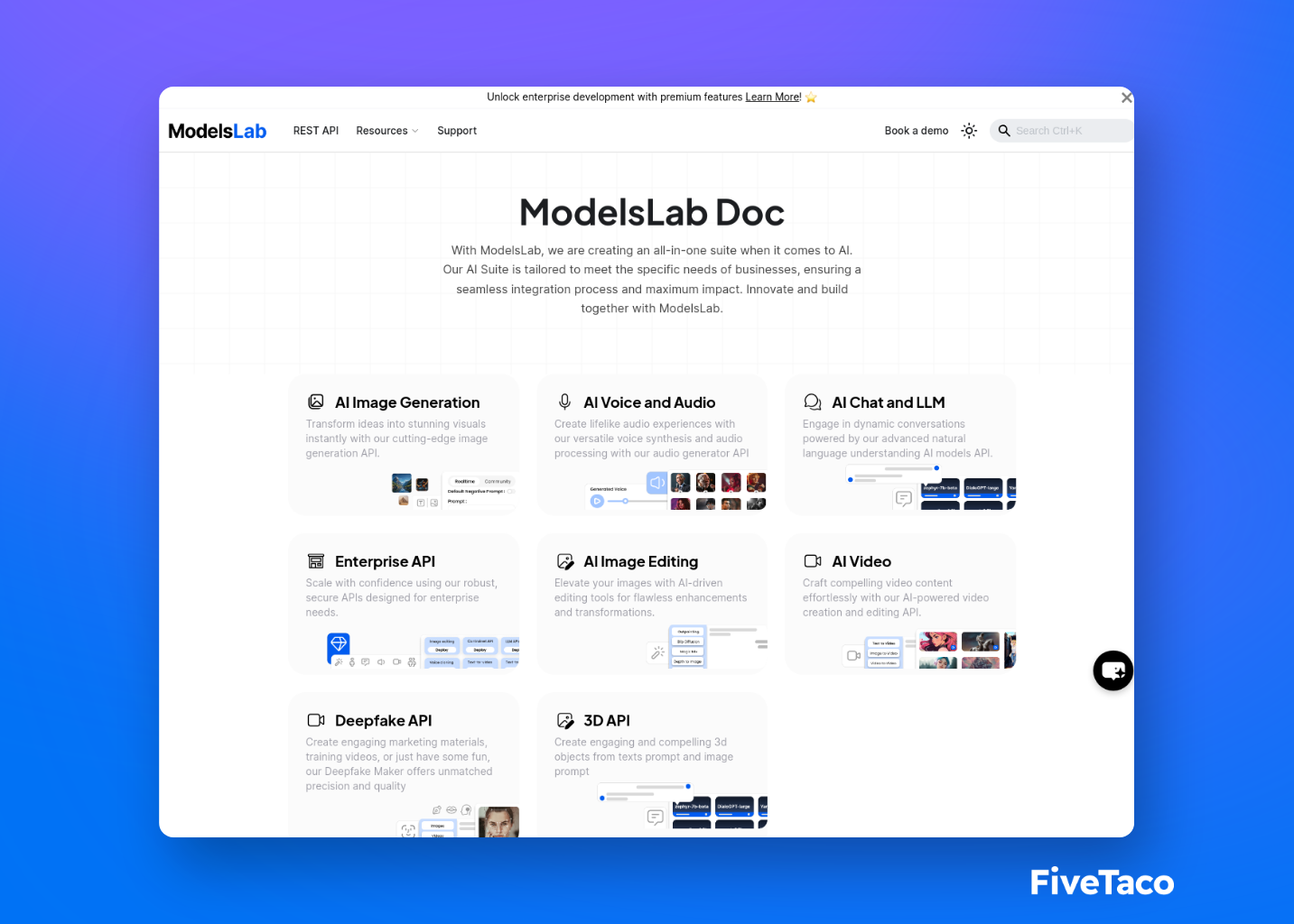 Stable Diffusion & LLM API