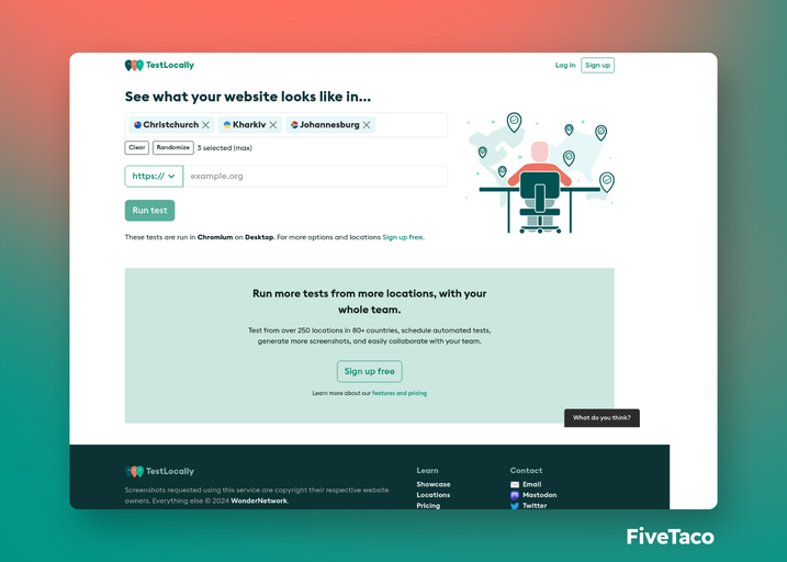 TestLocally | FiveTaco