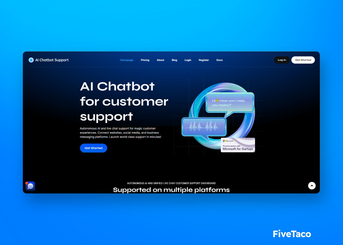 AI Chatbot Support