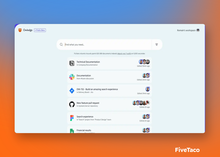 Owledge | FiveTaco