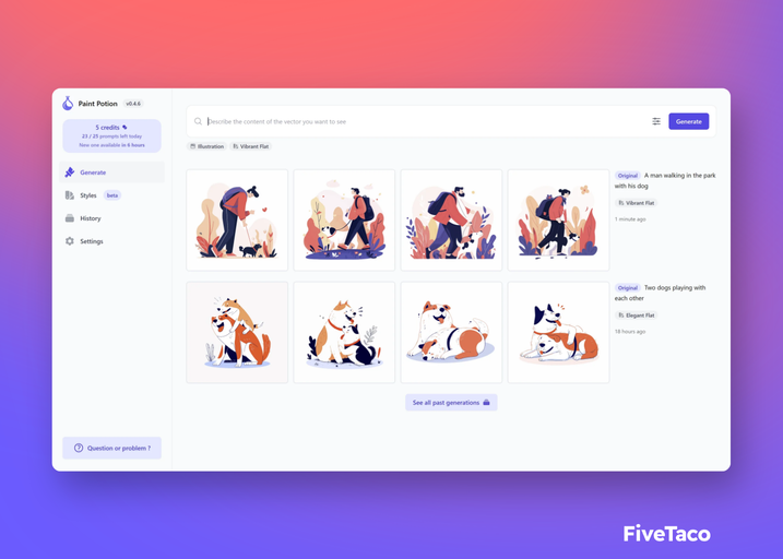 PaintPotion | FiveTaco