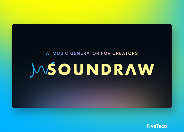 Soundraw Interface SOUNDRAW | FiveTaco