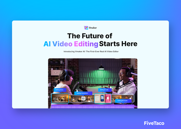 Vmaker AI | FiveTaco
