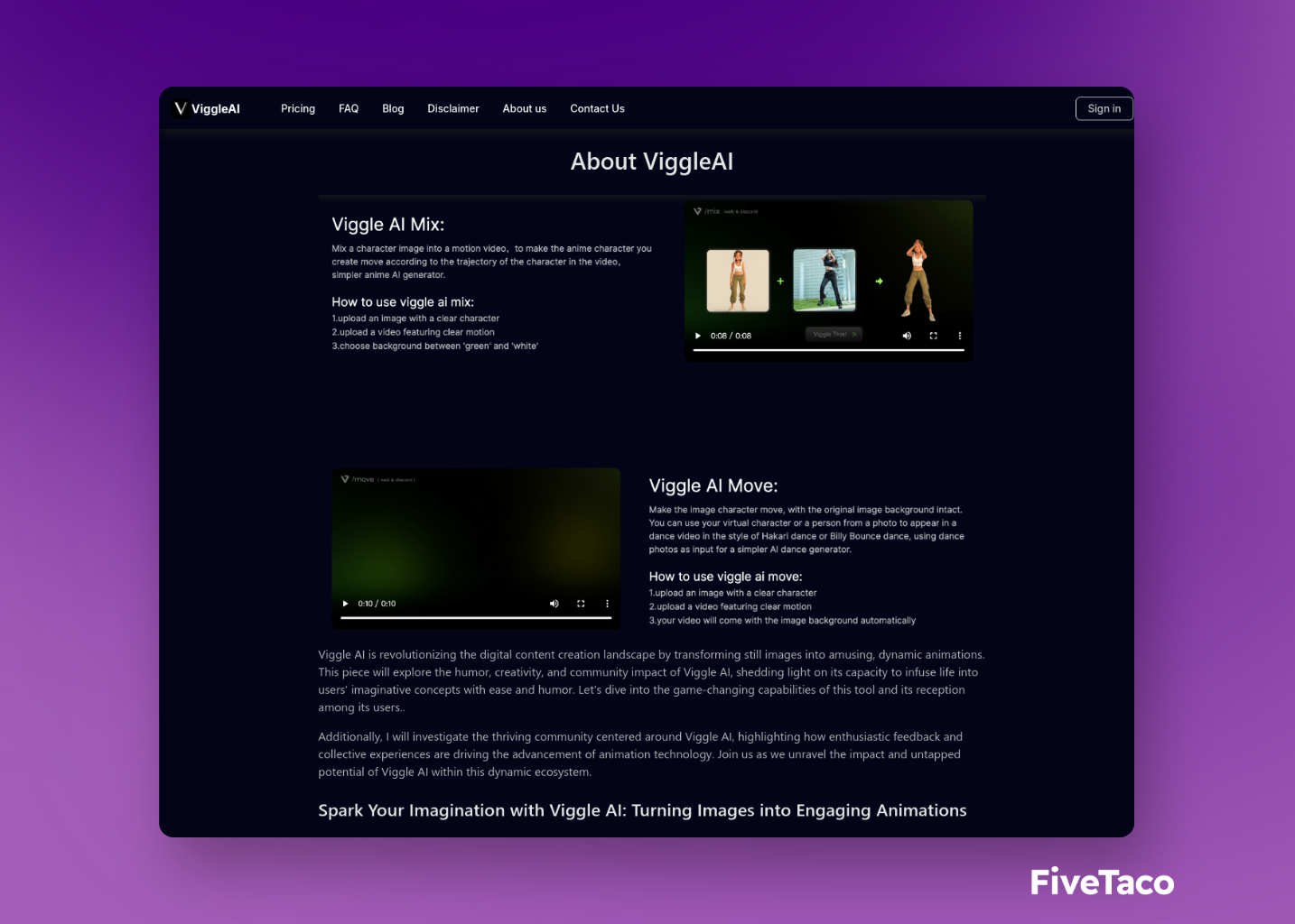 Viggle AI