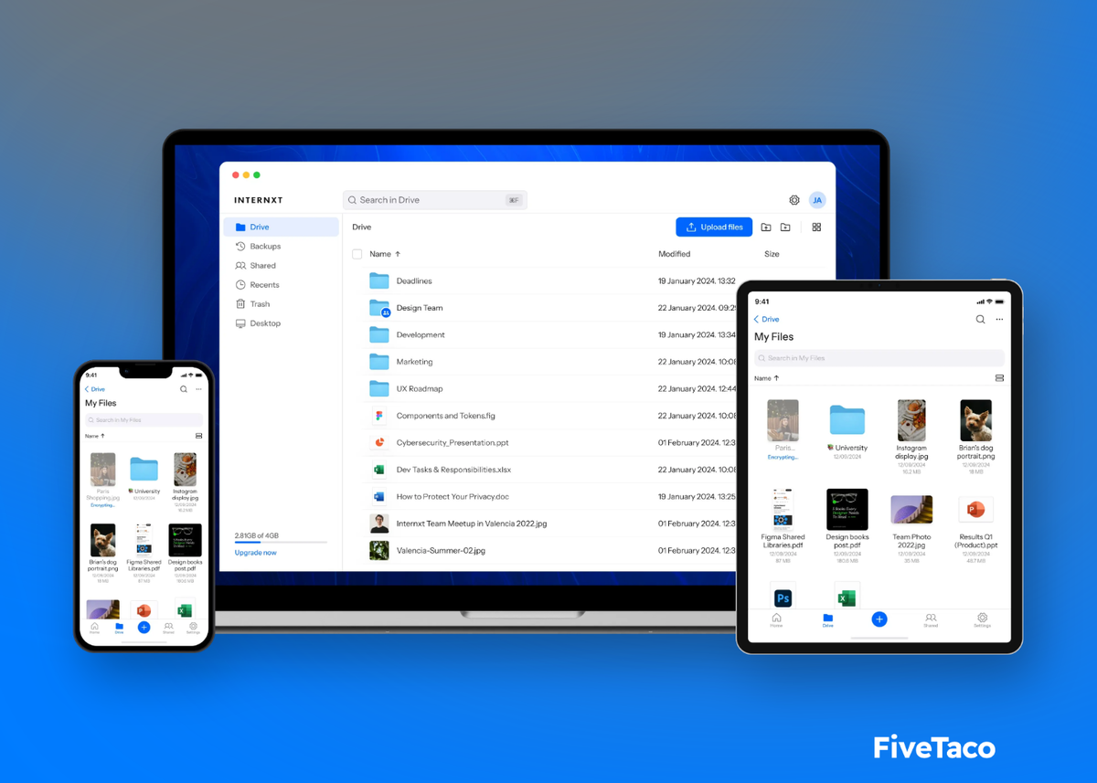Internxt | FiveTaco