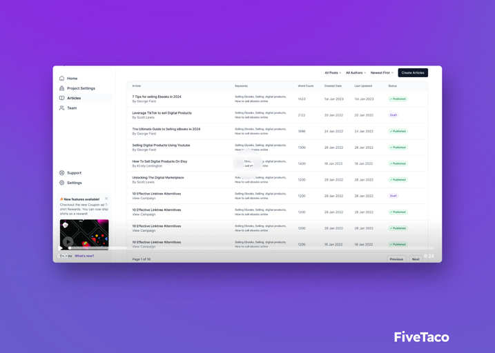 Seio | FiveTaco