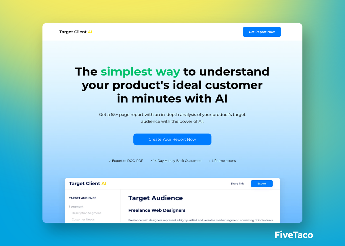 Target Client AI | FiveTaco