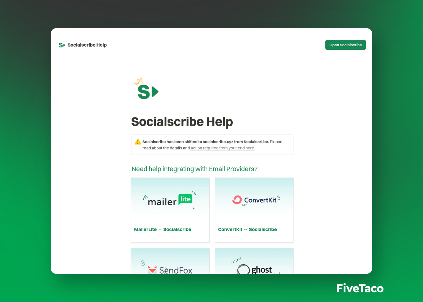 Socialscribe